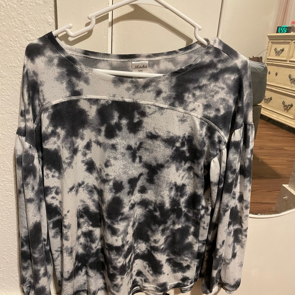 Tie dye Moda long sleeve